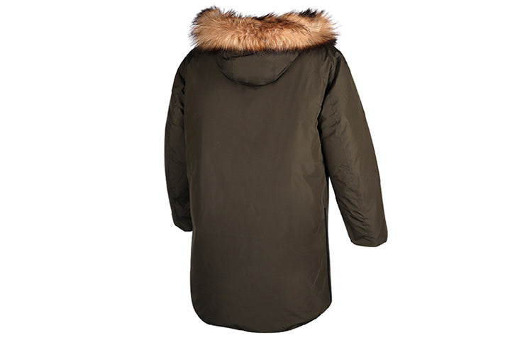 New Balance Casual Mid-Length Down Jacket 'Military Green' NP848011-KH