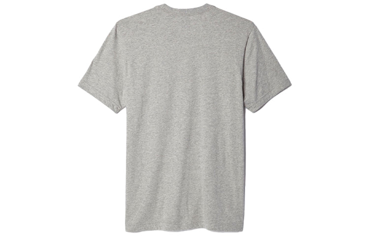 adidas originals Logo Printing Round Neck Short Sleeve light grey AY7708