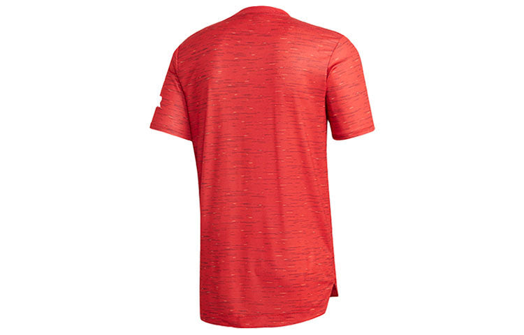 adidas AU Player Edition 20-21 Season Manchester United Home Sports Jersey Red GC7957