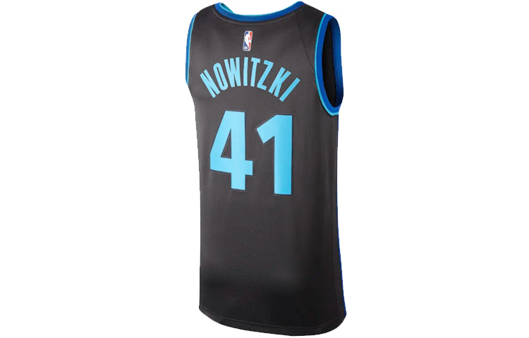 Nike NBA Dirk Nowitzki City Edition Swingman - Dallas Mavericks Black AJ4604-060