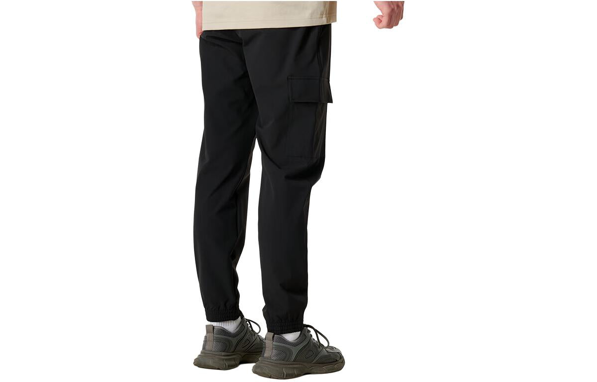 New Balance NB Logo Woven Jogger 'Black' AMP42320-BK