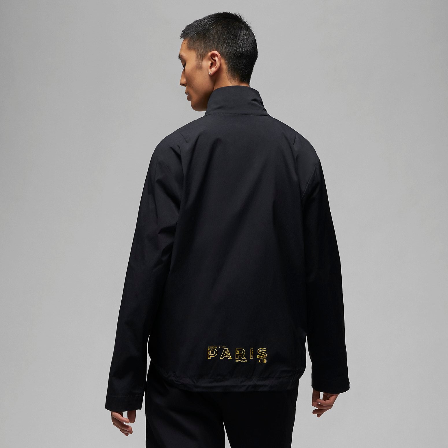 Air Jordan 23-24 PSG Woven Jacket 'Black' DV0609-010