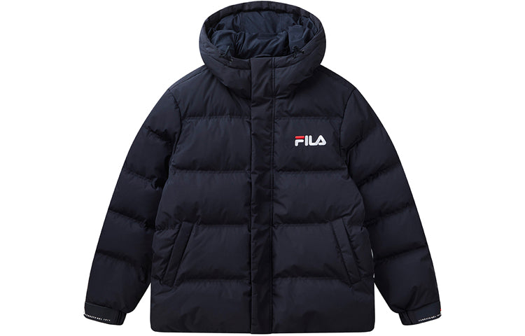 FILA hooded Short Casual Jacket Blue F51M048920F-NV