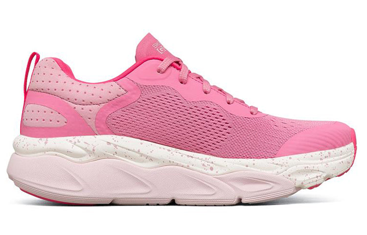 (WMNS) Skechers Max Cushioning Ultimate Low-Top Pink/White 128266-PKMT