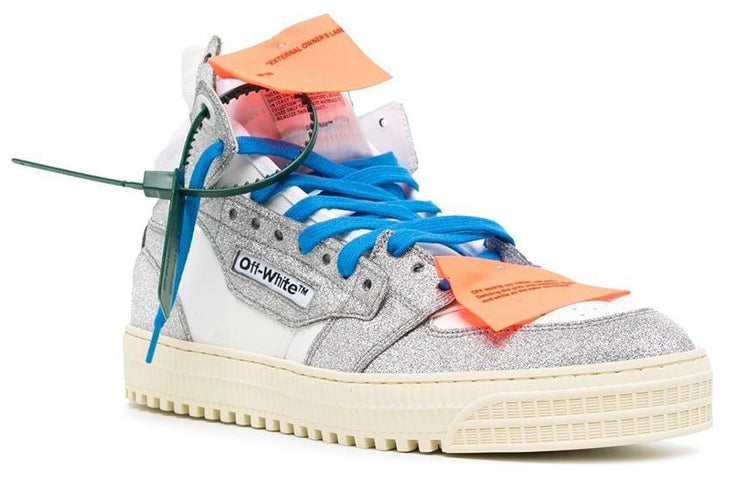 Off-White Off-Court 3.0 High 'White Grey Green' OMIA065F22LEA0040172