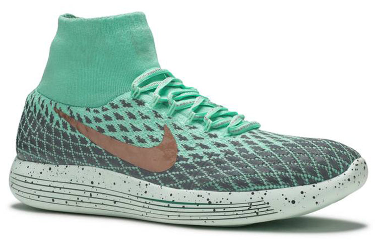 (WMNS) Nike Lunarepic Flyknit Shield 'Green Glow' 849665-300