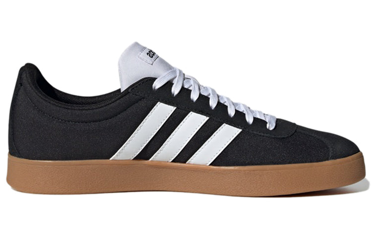 adidas VL Court 2.0 'Black White Brown' FW2758
