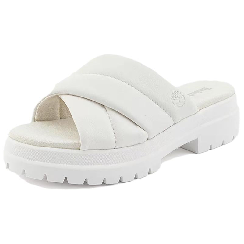 (WMNS) Timberland London Vibe Slides 'White Full Grain' A63RV