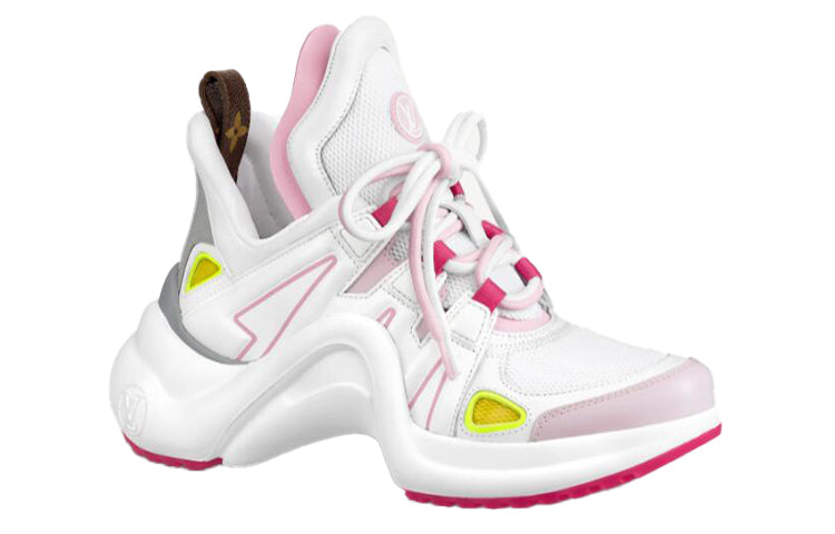 (WMNS) LOUIS VUITTON Archlight 1.0 Sneakers 'White Pink Red' 1A9511