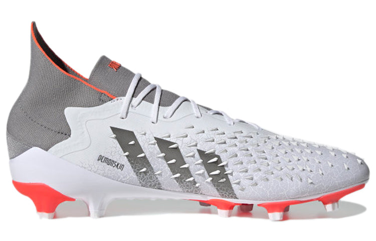 adidas Predator Freak.1 AG 'Demonskin - White Silver Solar Red' FY6254