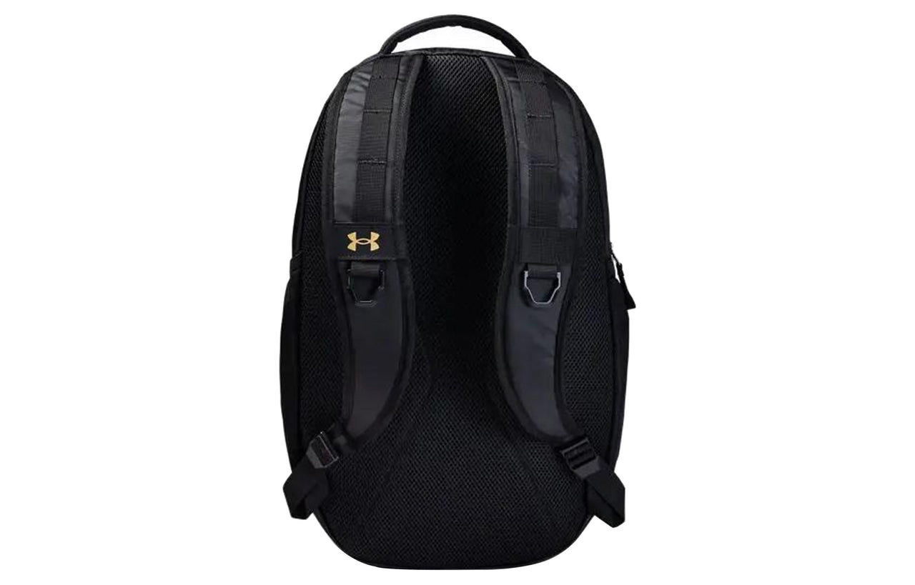 Under Armour Hustle 5.0 Backpack 'Black Gold' 1361176-004
