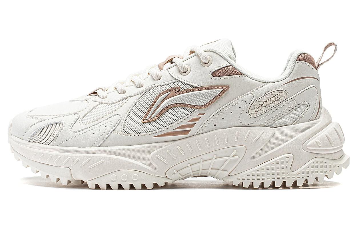 (WMNS) Li-Ning Qixing 2.0 'White Brown' AGCT312-4