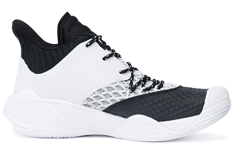 ANTA Basketball Series Sneakers Mid 'Black White Grey' 112131616S-1