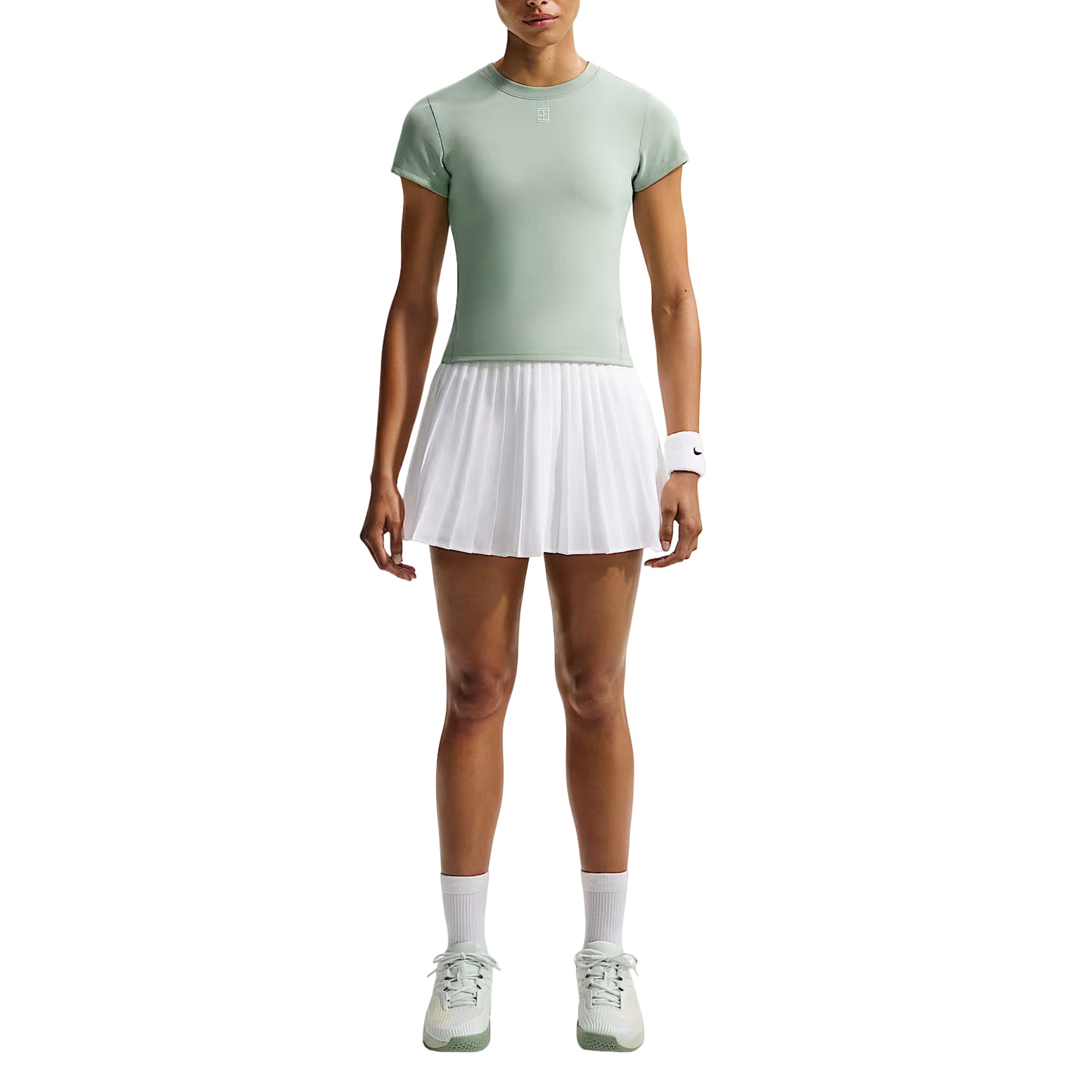 (WMNS) Nike Court Advantage Dri-FIT T-Shirt 'Steam White' HQ2994-006