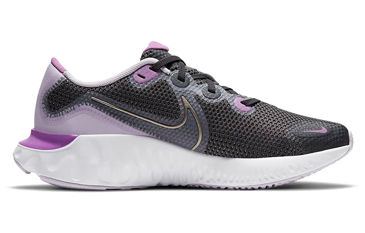 (GS) Nike Renew Run 'Black White Purple' CT1430-008