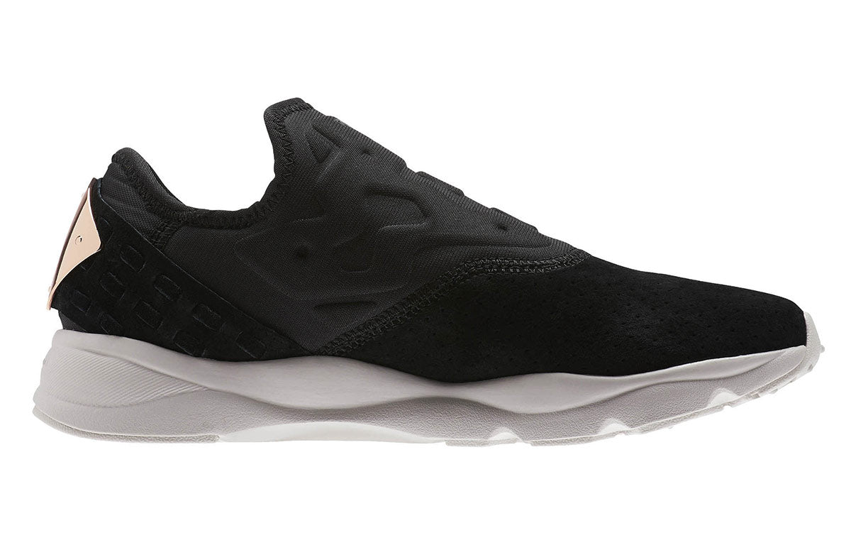 (WMNS) Reebok Furylite Slip On FBT 'Black' BS6413