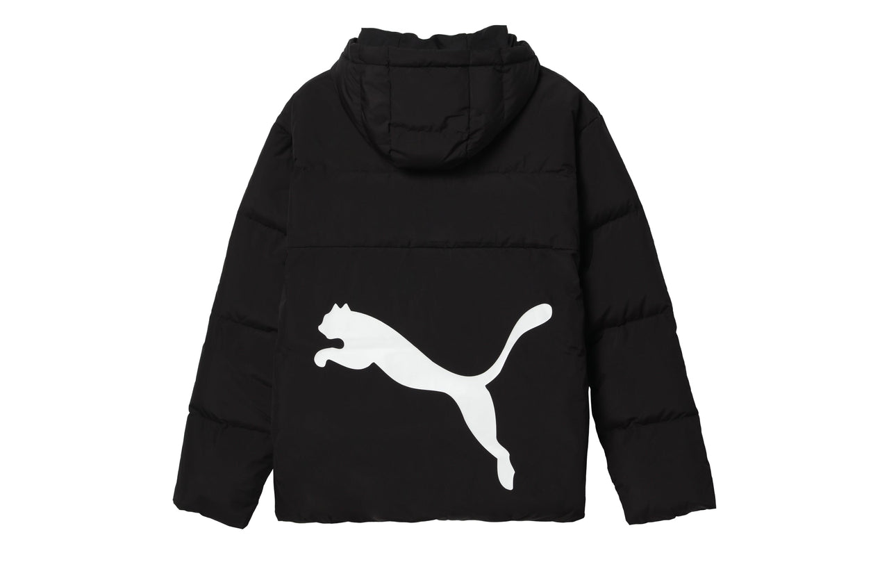 PUMA Power Hooded Sports Jacket 'Black White' 530695-01