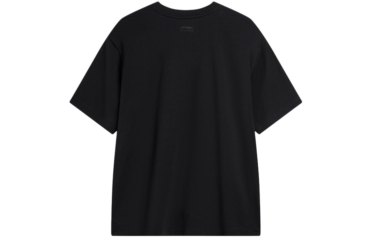 Li-Ning Triple Logo T-shirt 'Black' AHSU709-1