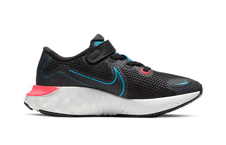 (PS) Nike Renew Run 'Black Blue Pink' CT1436-090