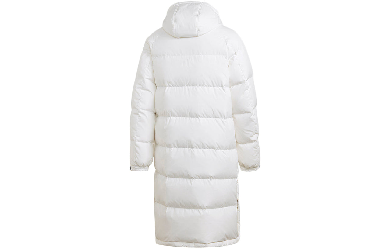 adidas Stay Warm Sports hooded down Jacket White GK0665