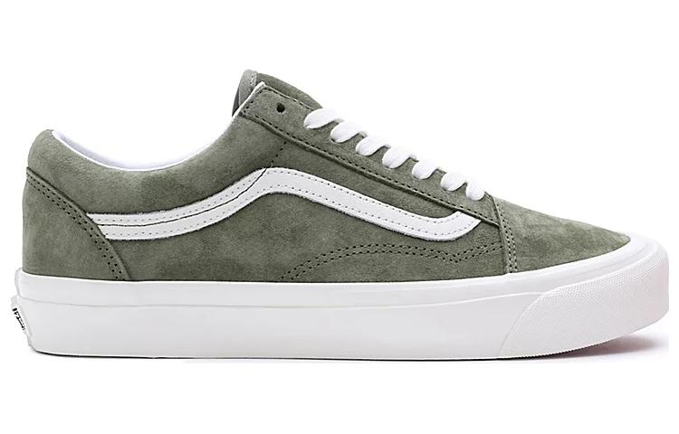 (WMNS) Vans Vault Old Skool VR3 LX 'Pig Suede Forest Night' VN0009QFZBF