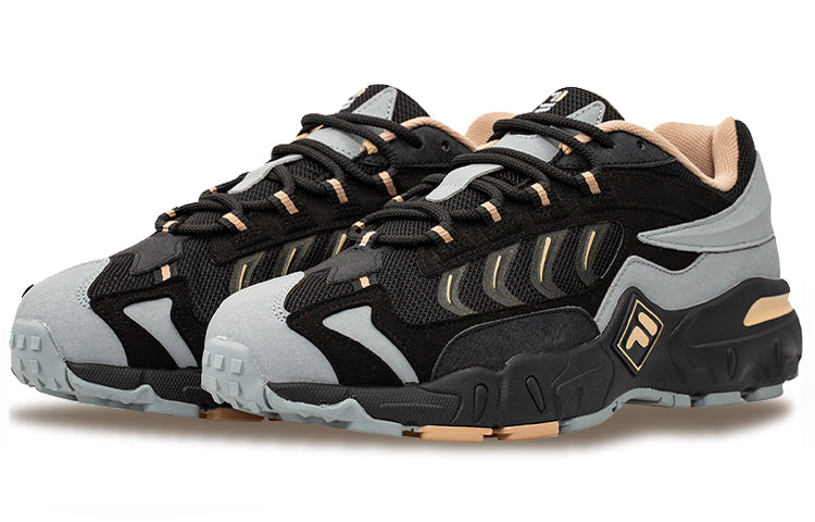 Fila Disruptor Running Shoes Black/Grey/Pink T12M031109FBG