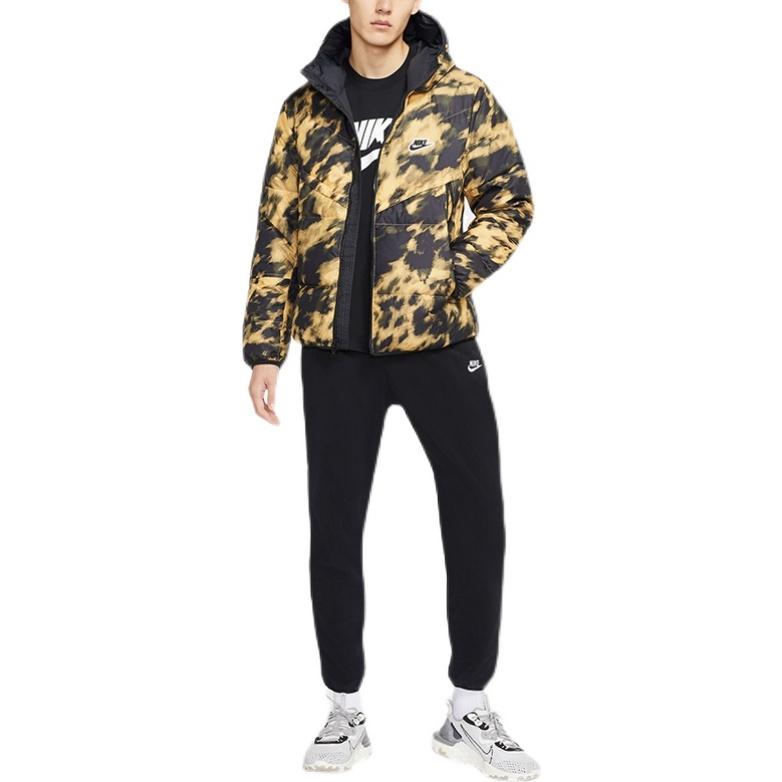 Nike Windrunner Camouflage hooded jacket 'Khaki' CU4407-700