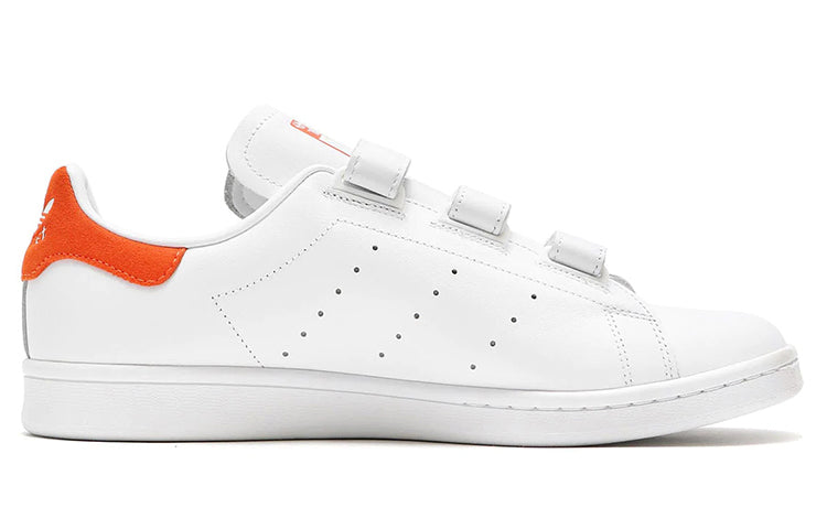 adidas originals StanSmith Velcro 'White Orange' BB0067