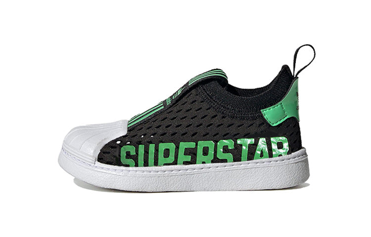 (TD) adidas Superstar 360 2.0 'Black Collegiate Green' HQ4056