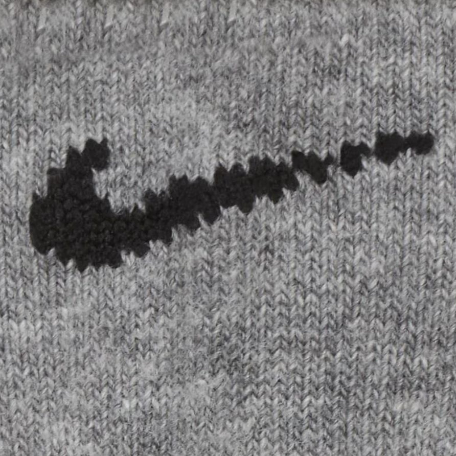 Nike 3 PK Everyday No Show Cushion Socks 'Grey' SX7673-064