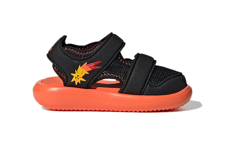 (TD) adidas Water Sandal Ct I Sandal Black/Orange GX2479