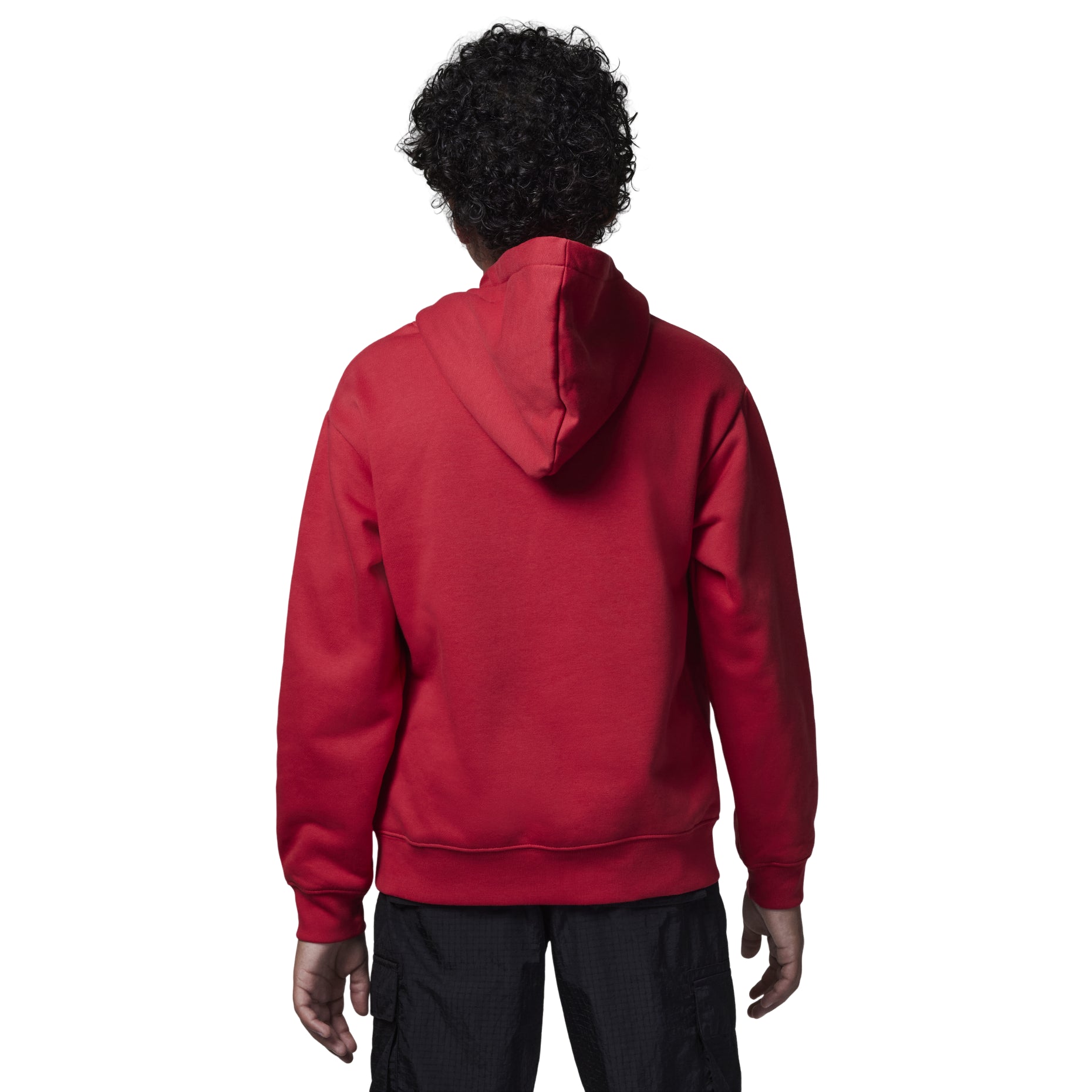 (PS) Air Jordan Fleece Pullover Hoodie 'Red' FV3203-687