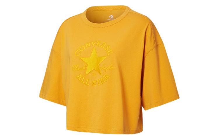 (WMNS) Converse All Star Series Alphabet Loose Short Sleeve 10020757-740