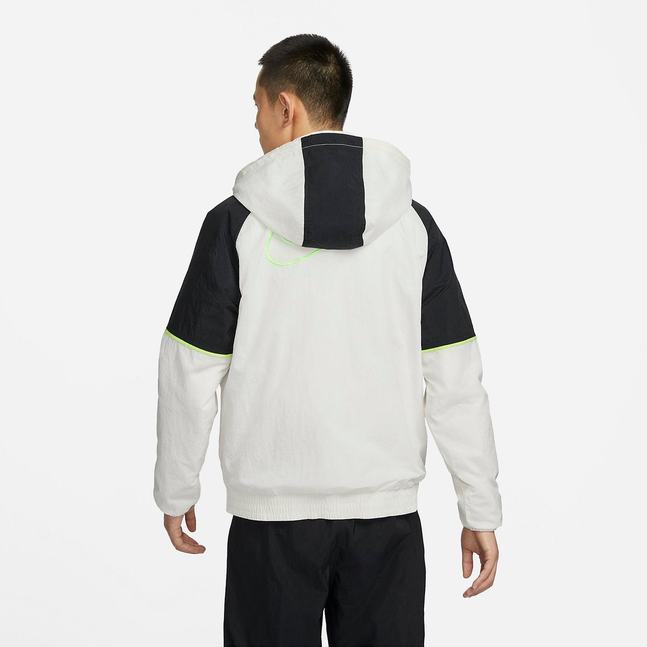 Nike Woven Basketball Jacket 'White Black' FB7114-030