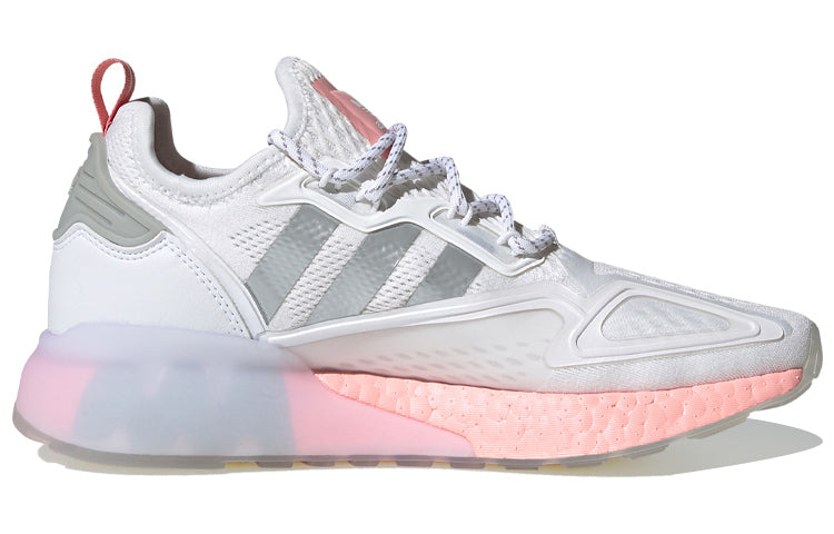 (WMNS) adidas ZX 2K Boost 'White Glow Pink' FY2013