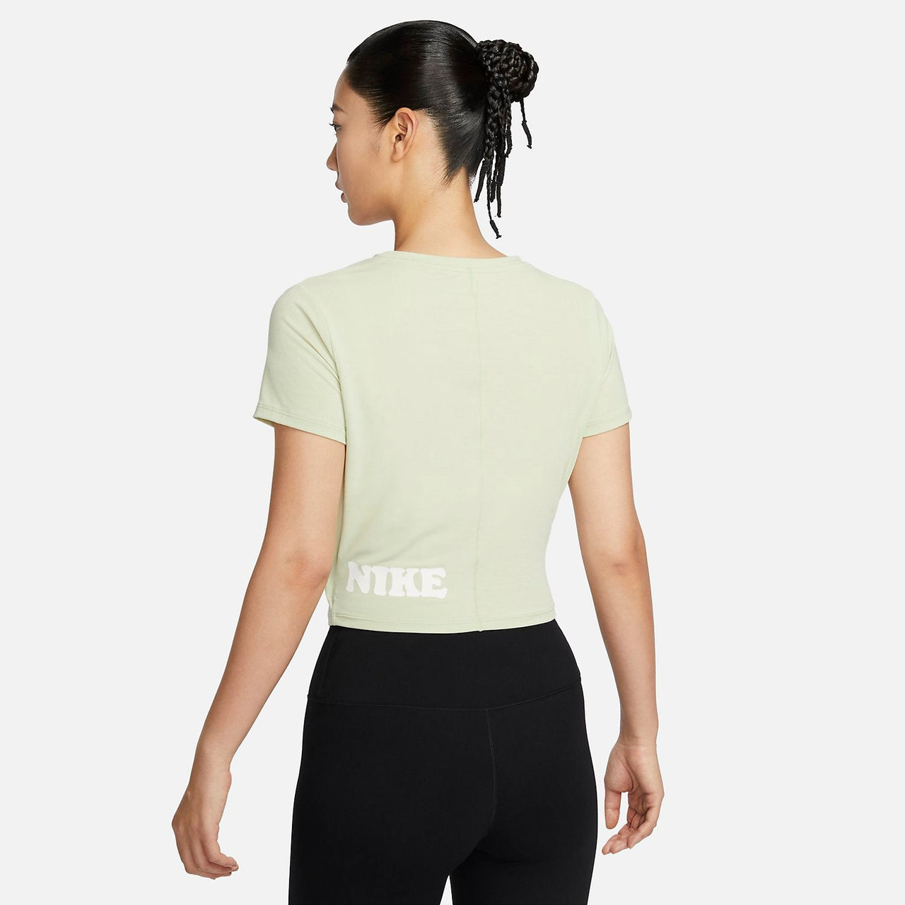 (WMNS) Nike One Luce Dri-FIT T-Shirt 'Green' HF6182-371