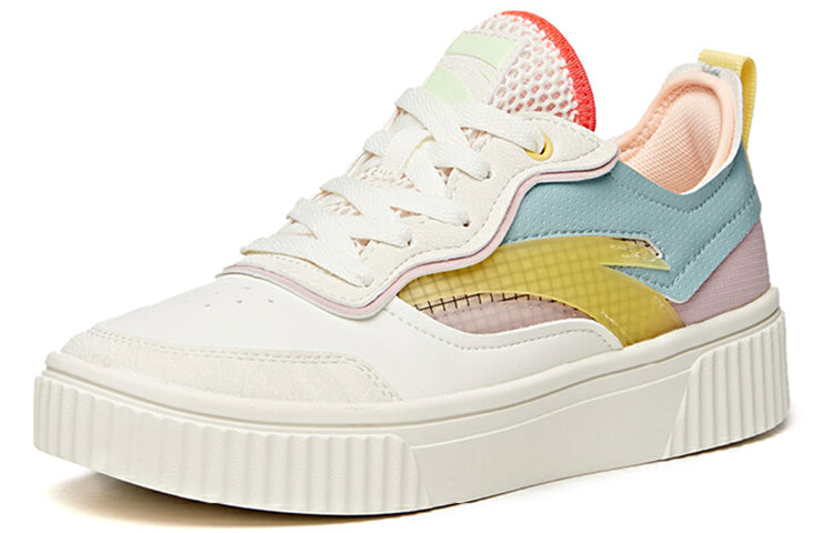 (WMNS) ANTA Life Series Sneakers 'White Grey Purple' 122038063-2