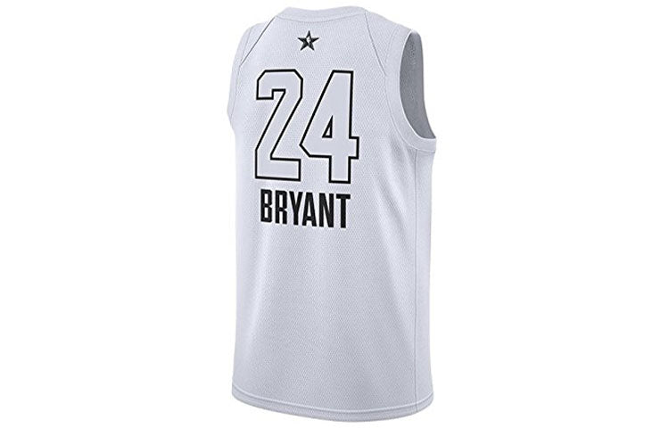 Air Jordan NBA SW Fan Edition Los Angeles Lakers Kobe 24 All-Star Jersey White 928874-112