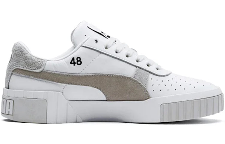 (WMNS) PUMA Cali Leather Suede x SG 'Silver Gray' 373331-01