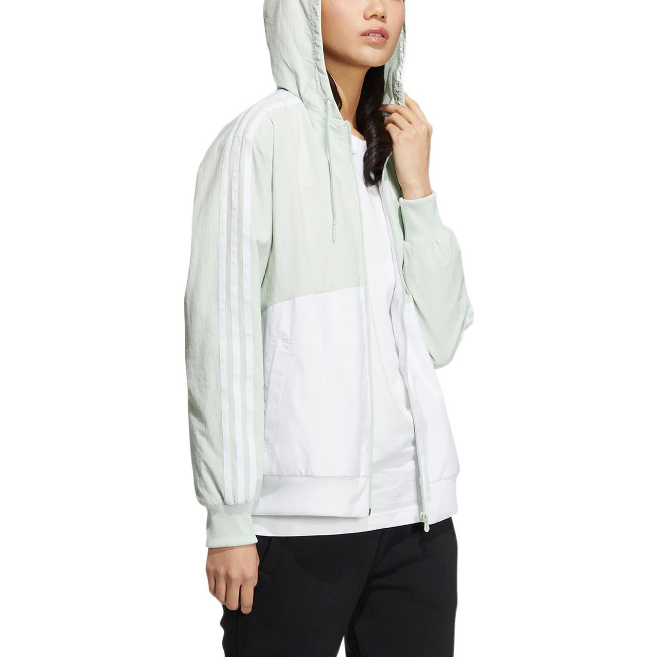 (WMNS) adidas Essentials Woven Jacket 'White' HM2000