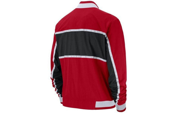 Nike NBA MENS Chicago Bulls Basketball Courtside Jacket Red AJ9148-657
