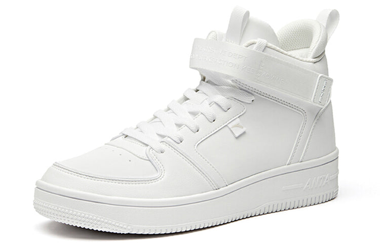 ANTA Skateboarding Series Sneakers Mid 'White' 91948061-1