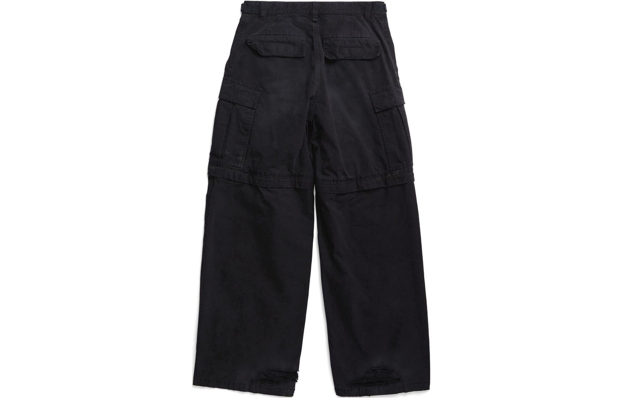 Balenciaga Large Cargo Pants 'Black' 746493TKP271000