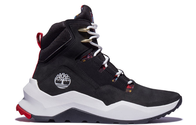 (WMNS) Timberland Madbury Side Zip Sneaker Boots 'Black Nubuck' A2PUW001