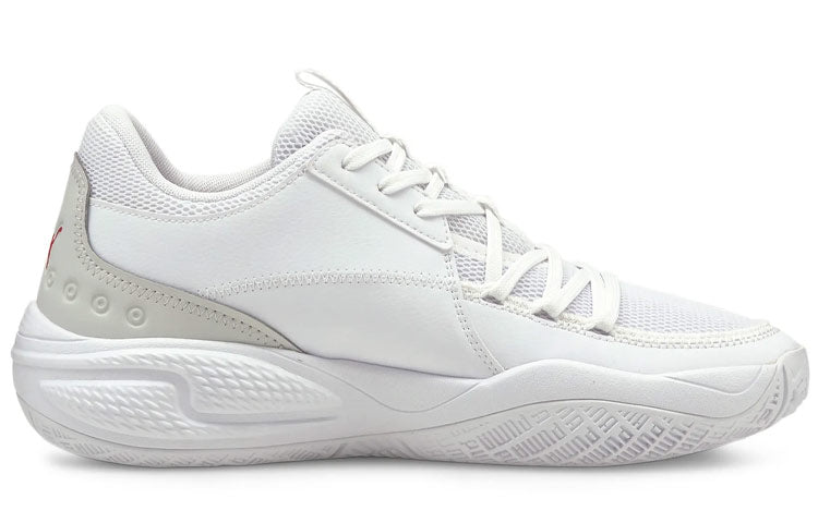 PUMA Court Rider Team 'White High Risk Red' 195660-01