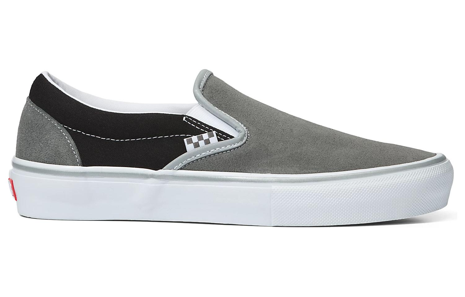 Vans Reflective Skate Slip-On 'Gray Black' VN0A5FCAN42