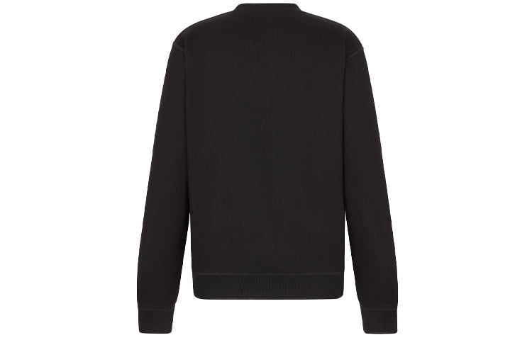DIOR x KENNY SCHARF Patch And Embroidery Crewneck 'Black' 193J687B0531-C986