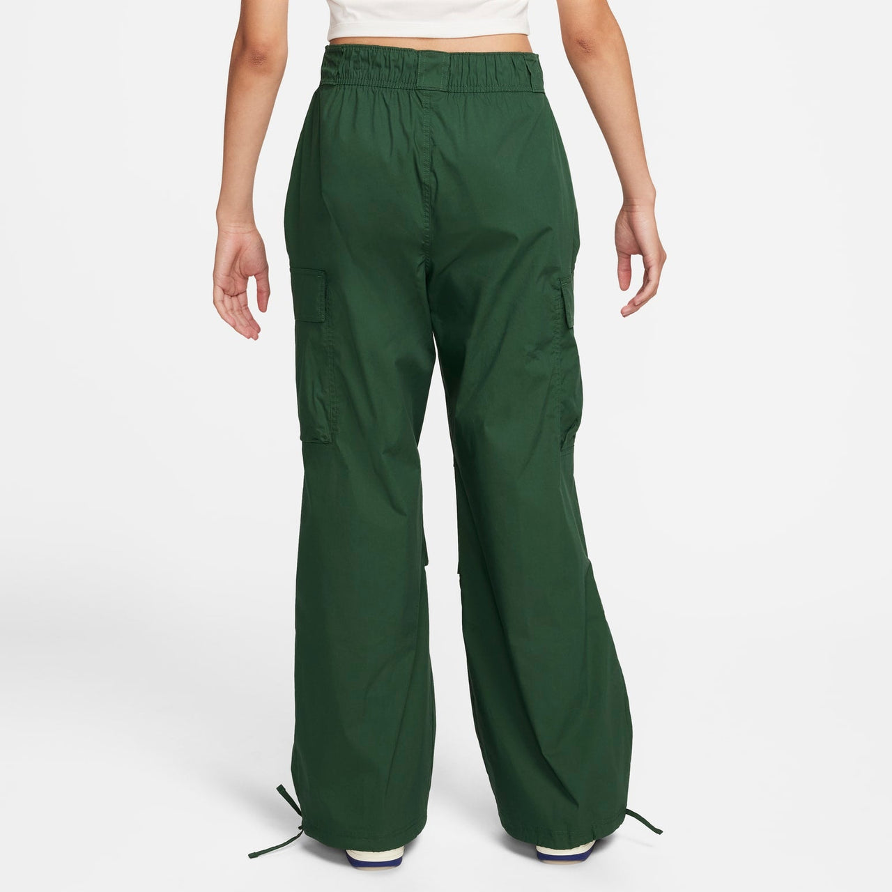 (WMNS) Nike Sportswear Woven Pants 'Green' FV4969-323