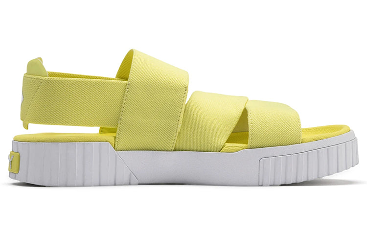 (WMNS) Selena Gomez x PUMA Cali Sandal Yellow 370758-01