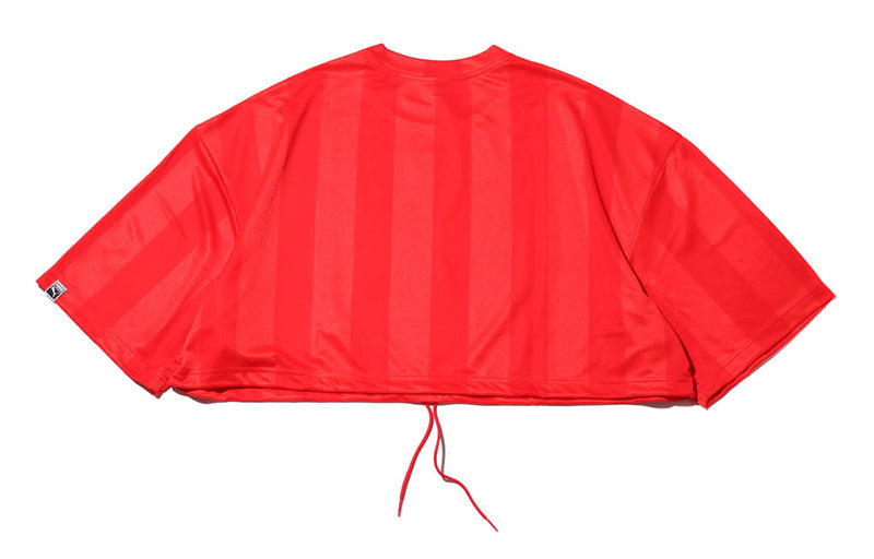 (WMNS) PUMA Athleisure Casual Sports Short Sleeve high waist Loose Red 579523-04
